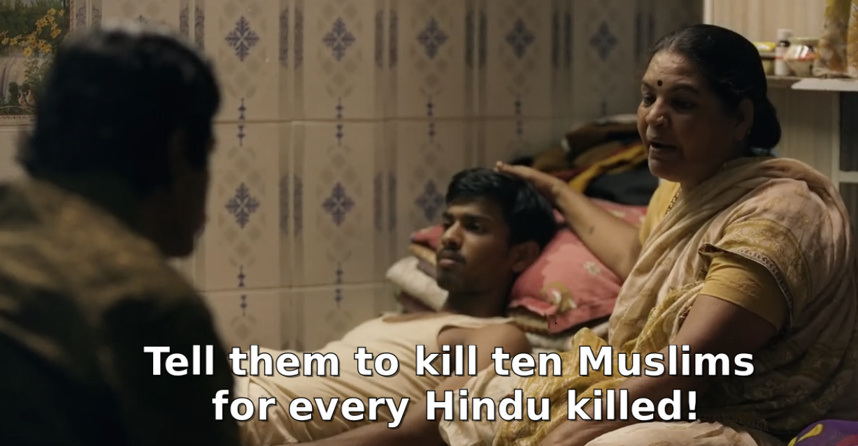 Sacred Games_Hindu Killing Message